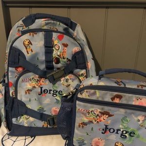 Pottery Barn kids back pack and lunch box. See pictures.